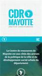 Mobile Screenshot of cdr-mayotte.fr